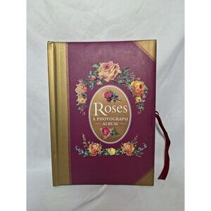 THE ROSE Victorian Photograph Album 22 Picture Frames, Peony Press,